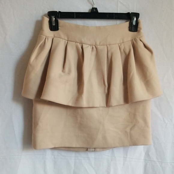 Milly Mini Peplum Skirt Sz 0 - Picture 2 of 6